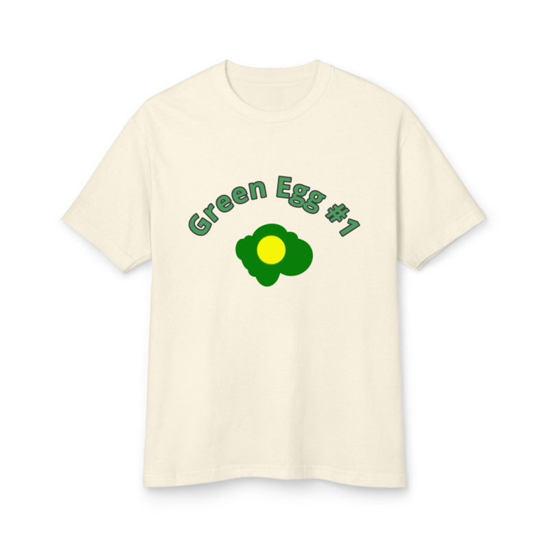 Cream Green Egg number 1 shirt